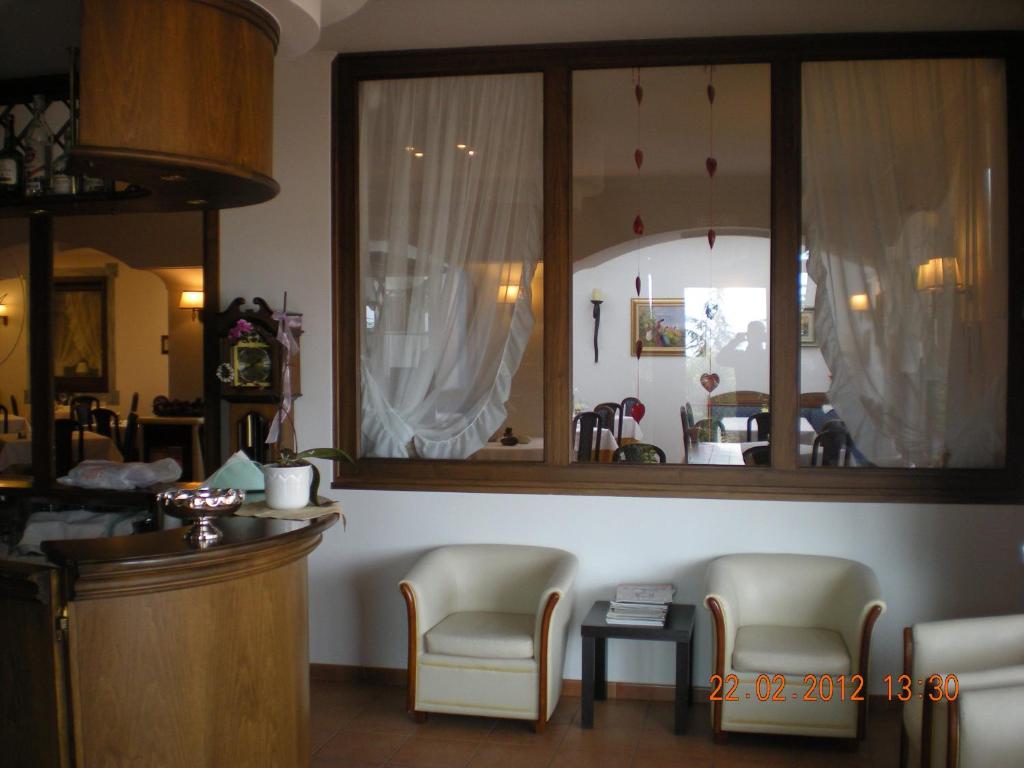 Posezení v ubytování Bike-Hotel Abete