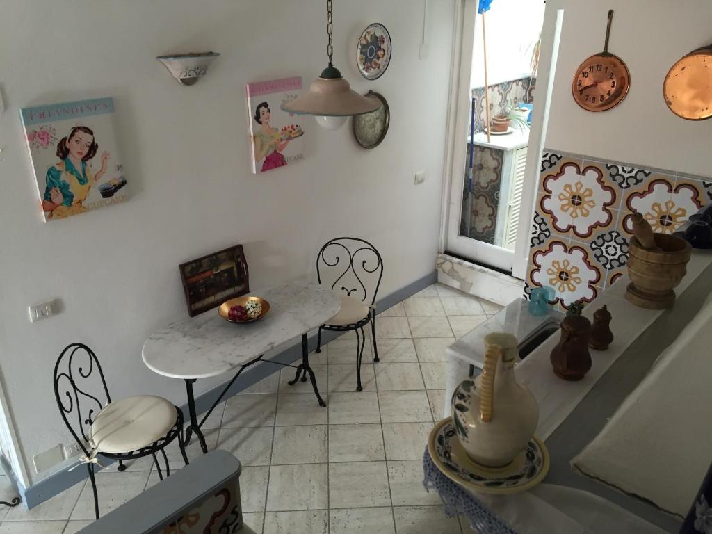 Posedenie v ubytovaní Appartamento Casa Tonina