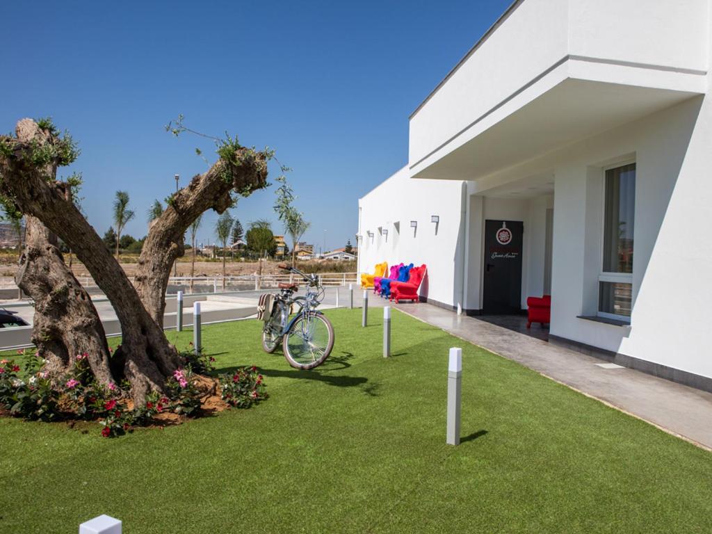 Vonkajšia záhrada v ubytovaní Abraxia Guest House