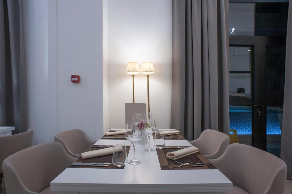 Posezení v ubytování Hotel Moskva