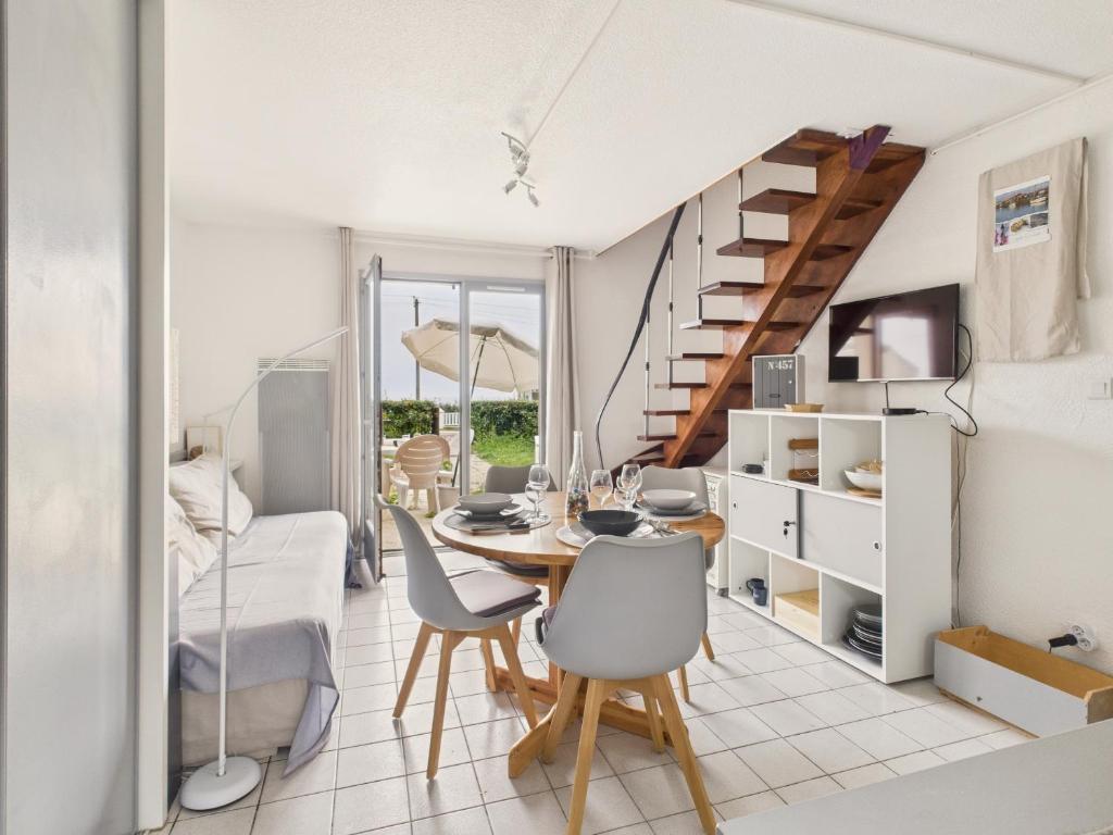 Dapur atau dapur kecil di Maison vue mer pour 2 adultes et 2 enfants