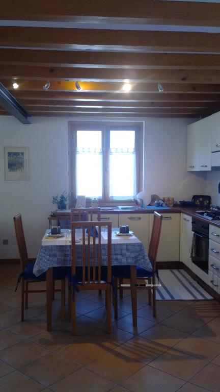Kuchyň nebo kuchyňský kout v ubytování B&B I Pioppi
