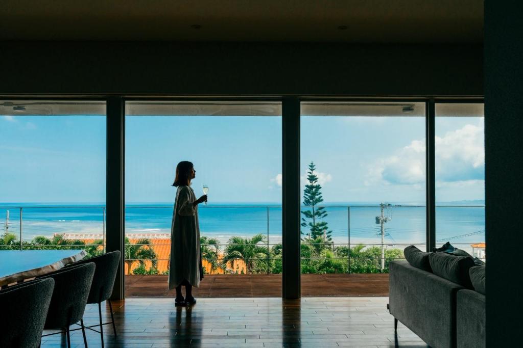 Naturlandskabet i nærheden af villaen