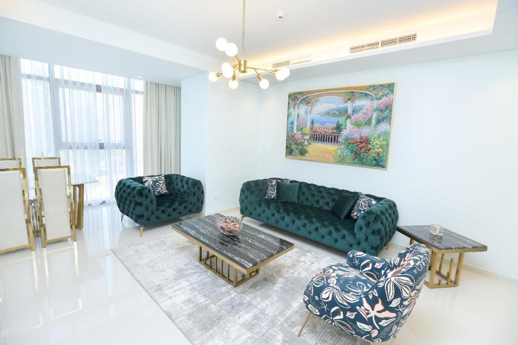 تصویر اتاق‌های Paramount Midtown Luxury 2 Bedroom With Full Burj-Khalifa View - تصویر ۲