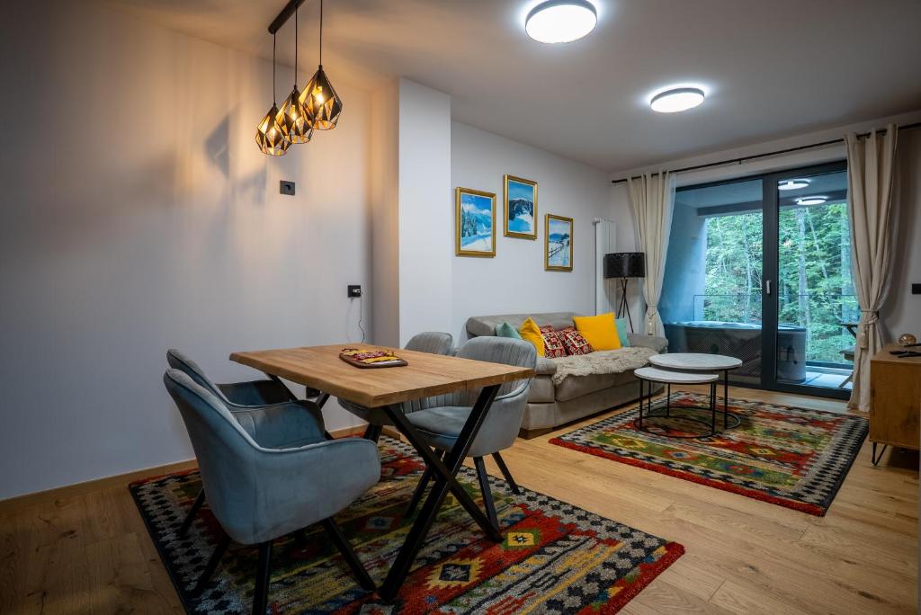 Posezení v ubytování Apartment Aveline