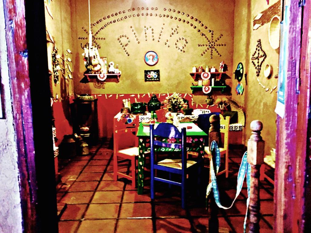 Restaurace v ubytování Hotel Refugio del Angel