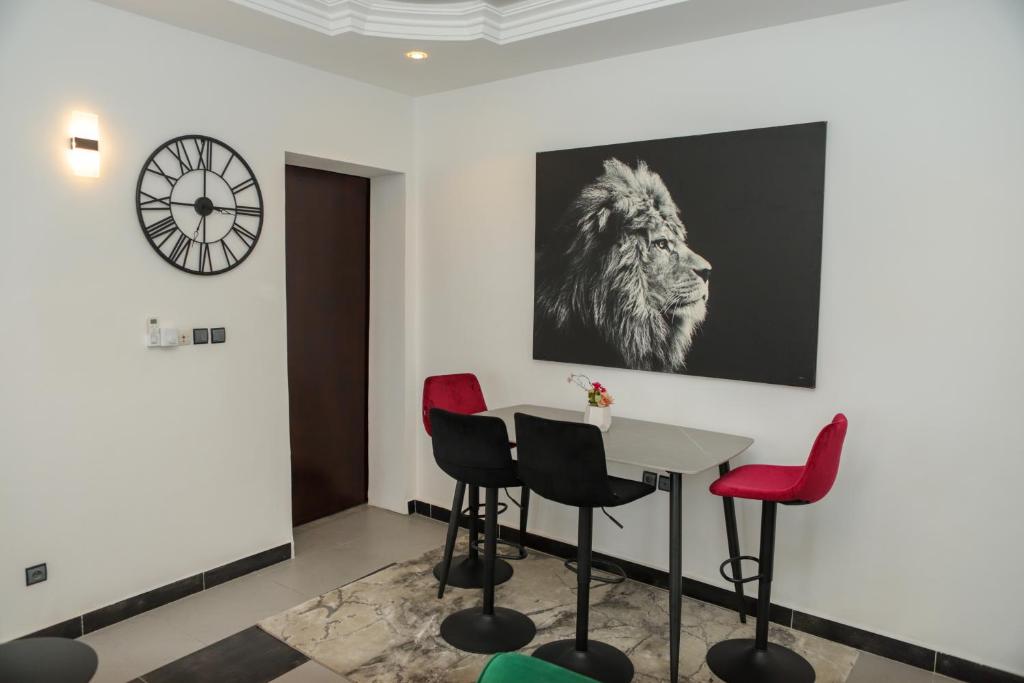 Zona d'estar a Luxensuites