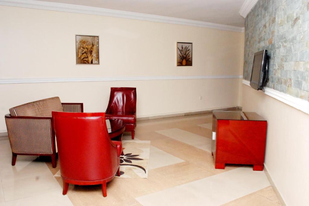 Posezení v ubytování De Rembrandt Hotels and Suites