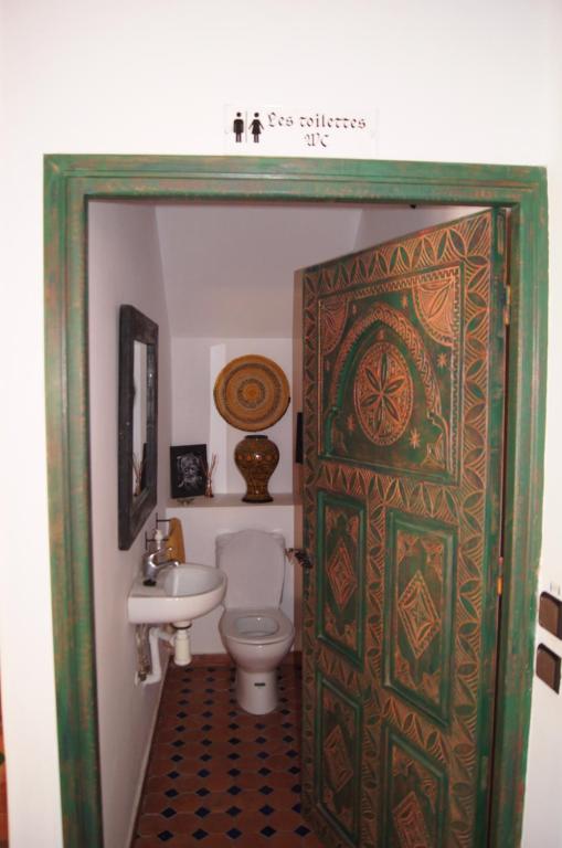 Koupelna v ubytování Villa Nouran - Chambre Hôte