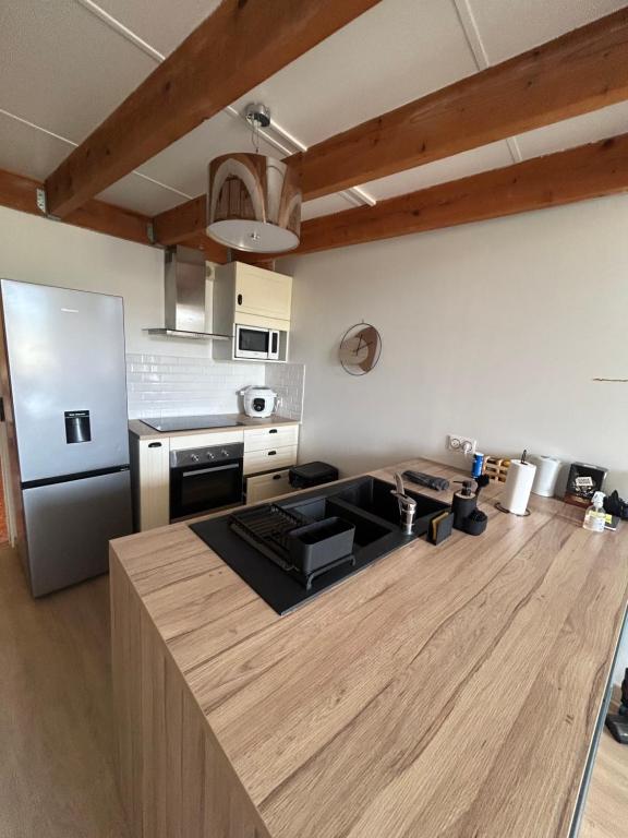 Η κουζίνα ή μικρή κουζίνα στο Appartement T2 entier Auriol