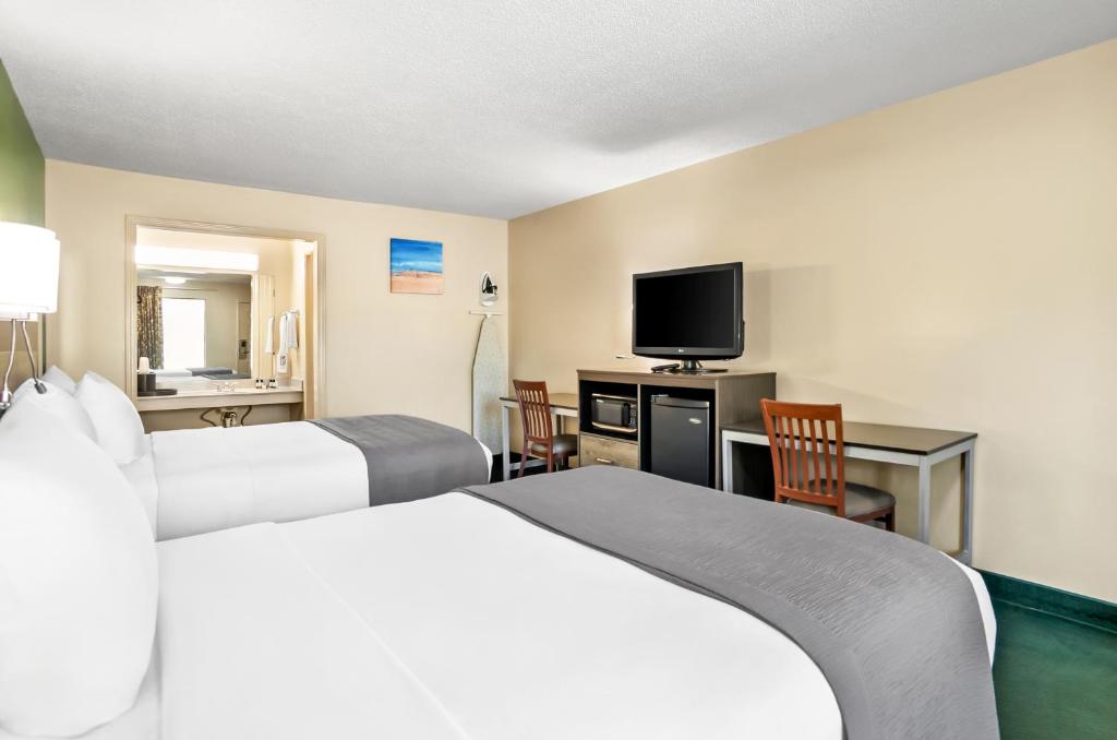 Americas Best Value Inn - Rome - 双人间 - 带两张双人床 - 禁烟