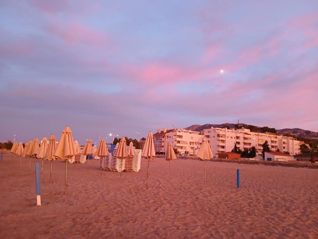Naturlandskabet i nærheden af den private indkvartering
