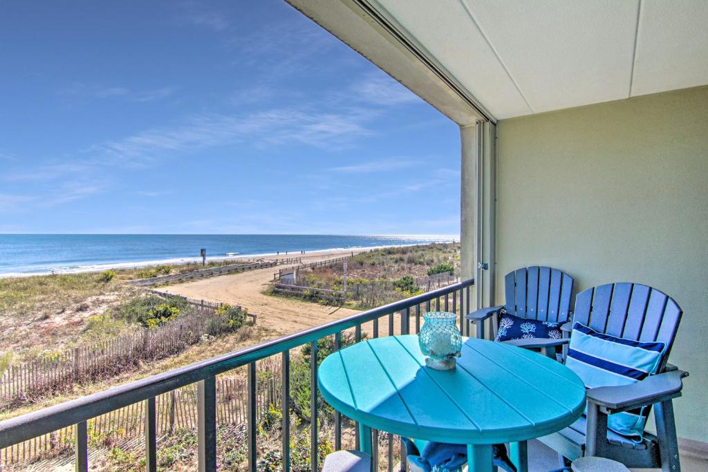 Image showcasing Couple's Retreat! Beachfront Bliss - Private Balcony, Ocean Views, Full ...