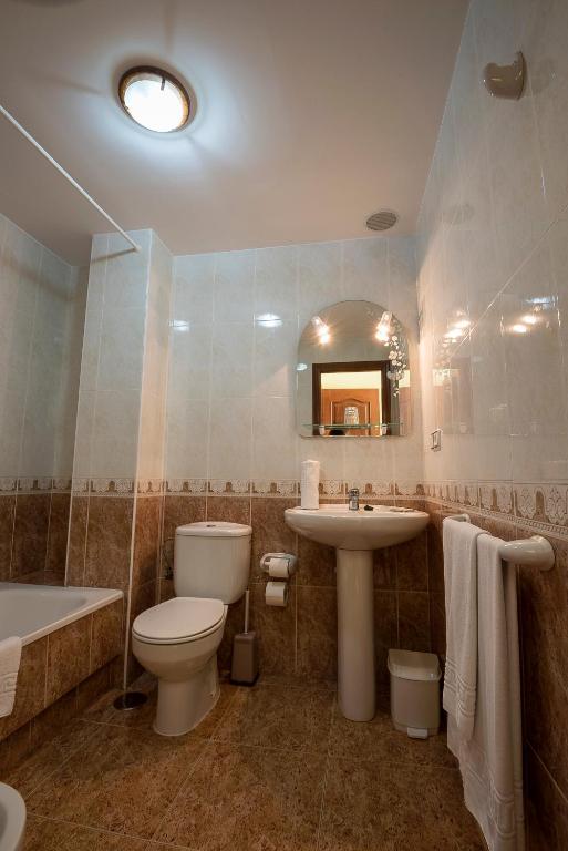 Kúpeľňa v ubytovaní Hostal O Camouco