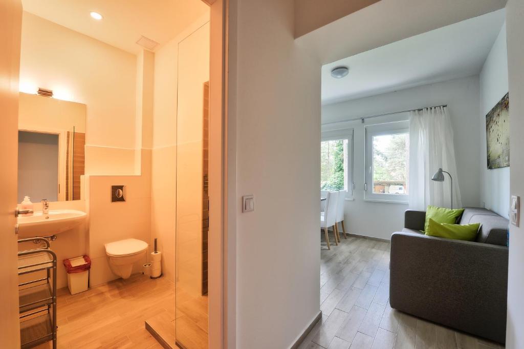 Część wypoczynkowa w obiekcie Villa Oliver 2 Siófok