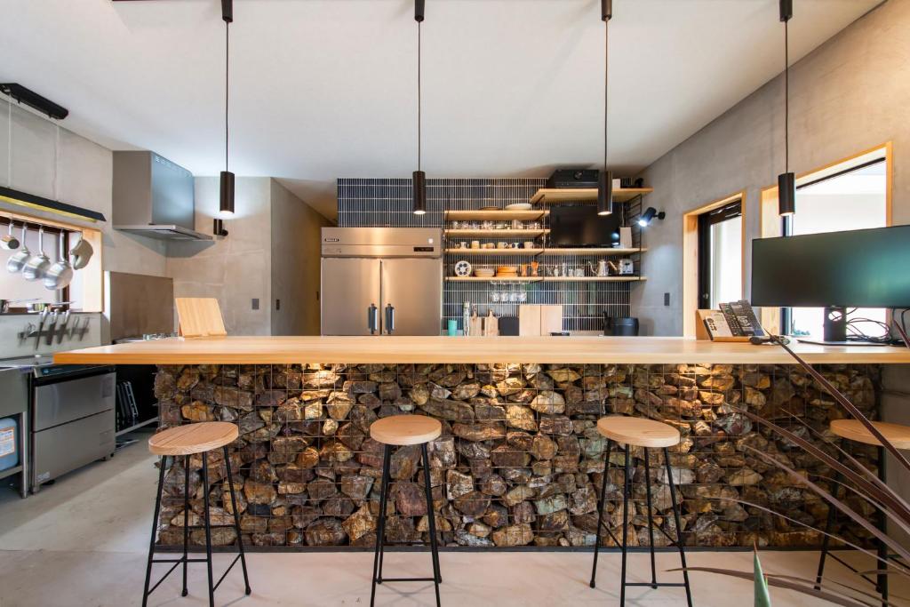 Η κουζίνα ή μικρή κουζίνα στο ｇ-gram-