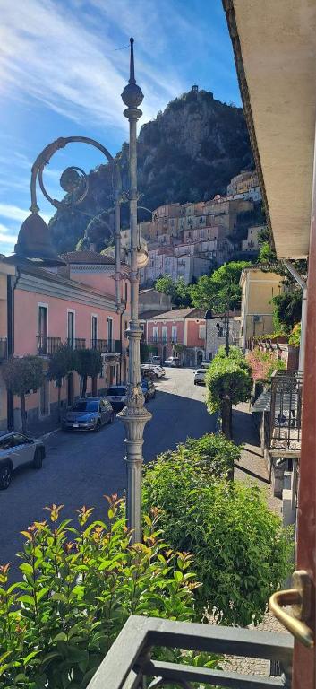 a street light in the middle of a city at La Vista Colliano in Colliano