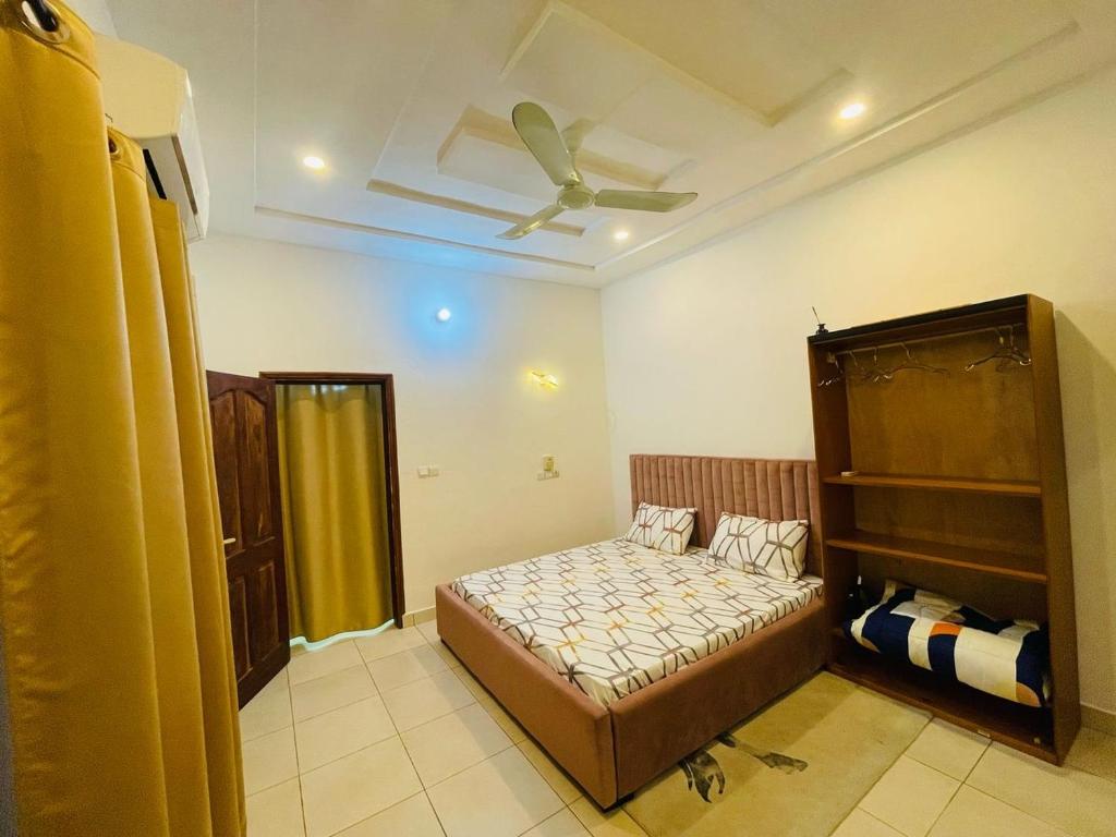 Ένα ή περισσότερα κρεβάτια σε δωμάτιο στο Forever Appartements Cosy