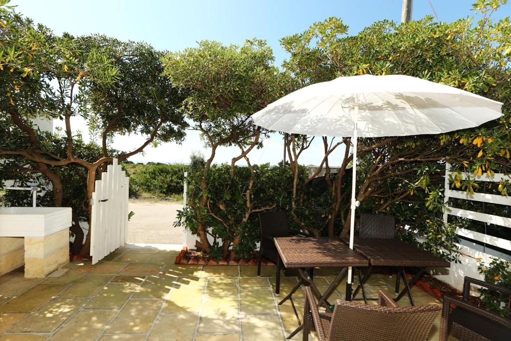 A garden outside A Casa di Teresa