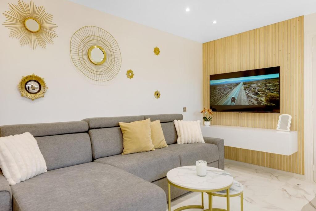 Et tv og/eller underholdning på Le Duplex - à 10 minutes de Paris