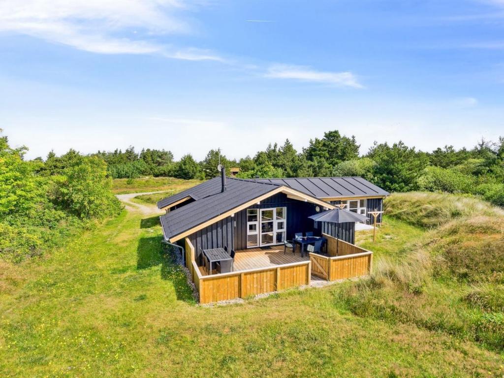 an overhead view of a house on a hill at Holiday Home Alessia - 2km from the sea by Interhome in Lakolk