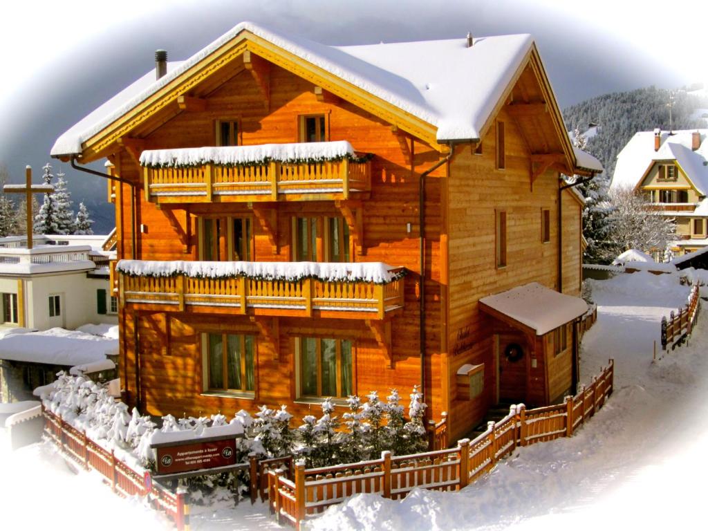 Chalet Balthazar during the winter