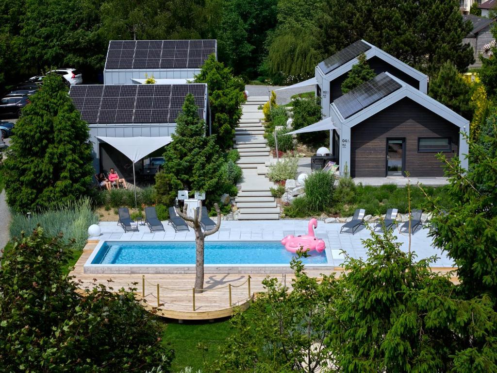 SKARPA resort - Bungalow Avec Vue Sur Jardin