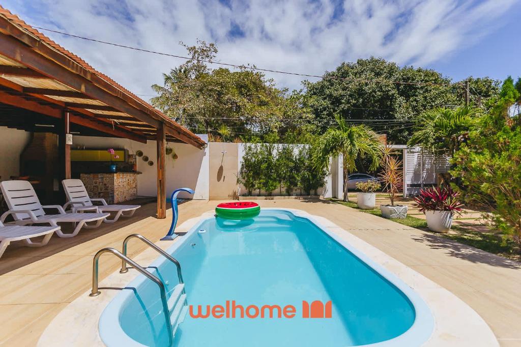 Swimmingpoolen hos eller tæt på Casa na Barra de Santo Antônio com piscina