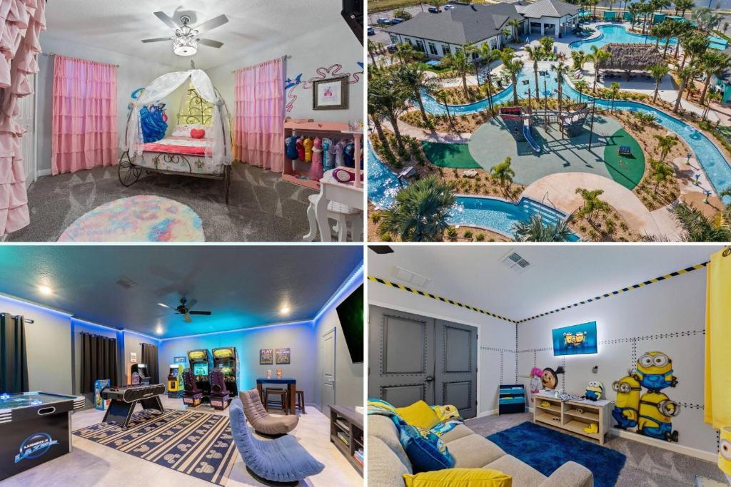 Πισίνα στο ή κοντά στο NEW 9Bdrm S. Facing Pool on Preserve near Dis/Univ