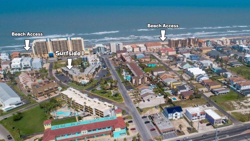 En generel havudsigt eller havudsigten taget fra lejligheden