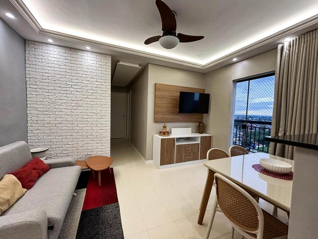 Μια τηλεόραση ή/και κέντρο ψυχαγωγίας στο Viva o conforto da primeira locação!