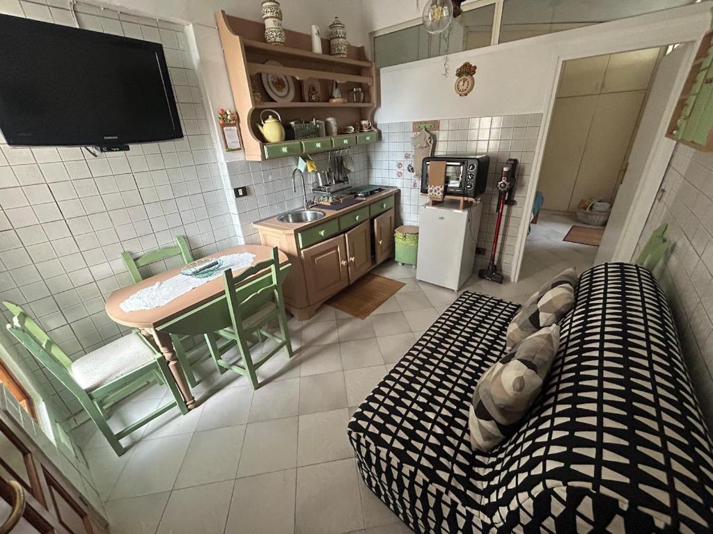 O bucătărie sau chicinetă la La Casina di Dany