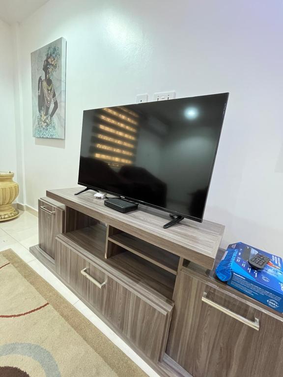 TV a/nebo společenská místnost v ubytování Masare Home