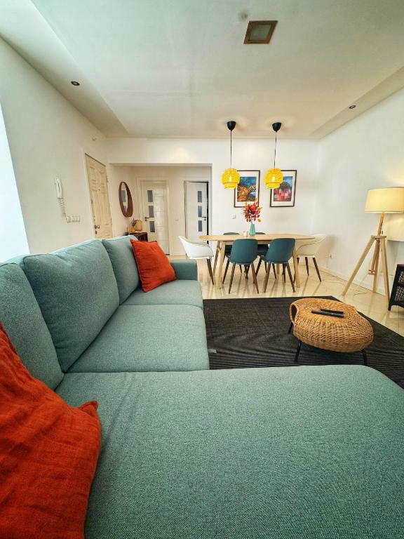 Зона вітальні в Mindelo Bay Apartment