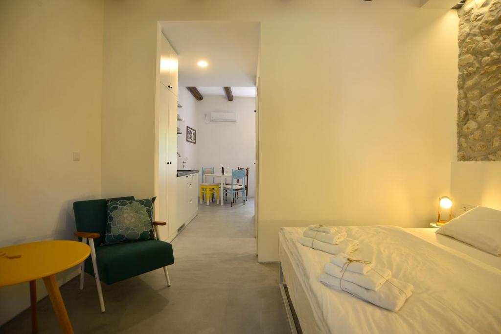 Postel nebo postele na pokoji v ubytování House 561