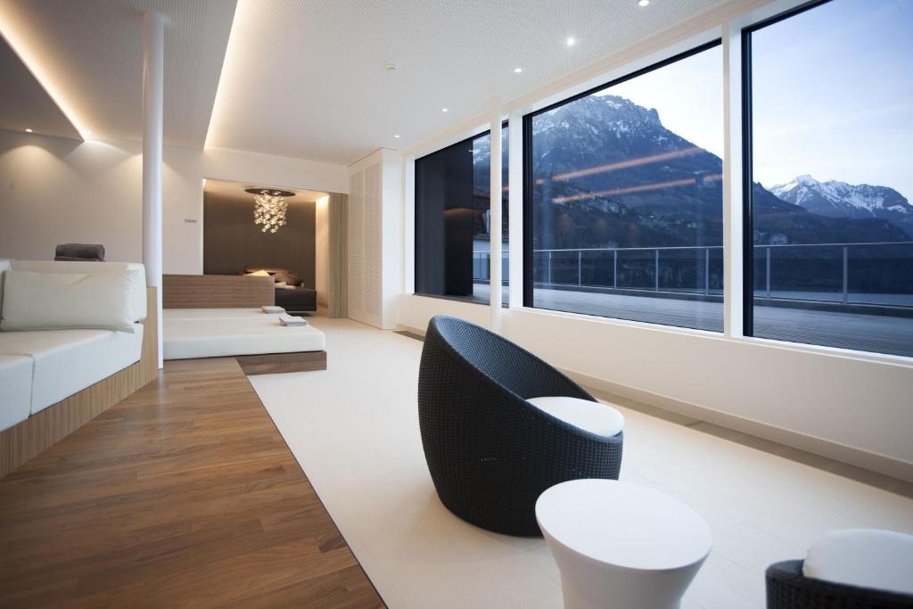 Istumisnurk majutusasutuses Seehotel Waldstätterhof Swiss Quality