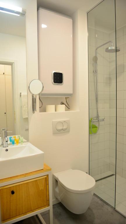 Koupelna v ubytování House 561