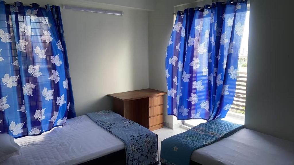 Кровать или кровати в номере China apartment