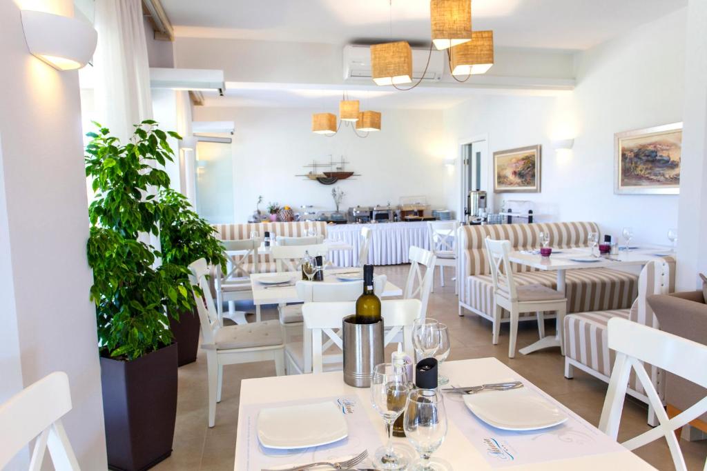 Restaurace v ubytování Aktaia Boutique Hotel