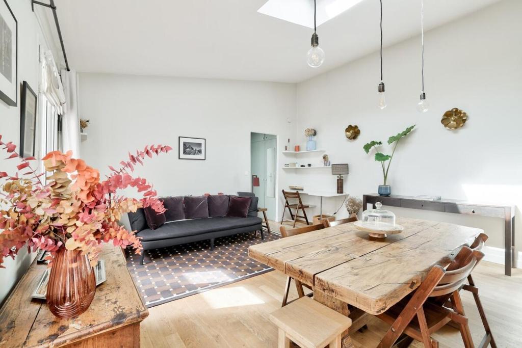 Stunning Parisian 1BR Flat 5 min from Montmartre