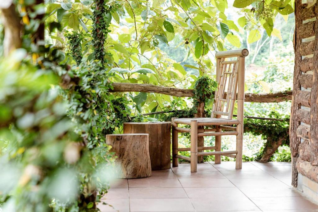 Ba be farmstay - Camera Familiare Con Vista Montagna