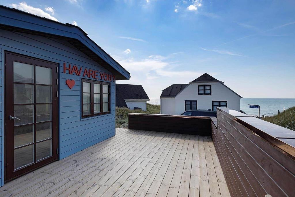 Naturlandskabet i nærheden af feriehuset