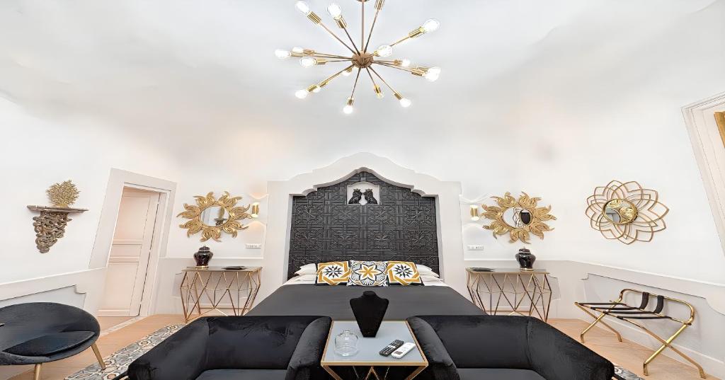 Χώρος καθιστικού στο IL Moresco Luxury