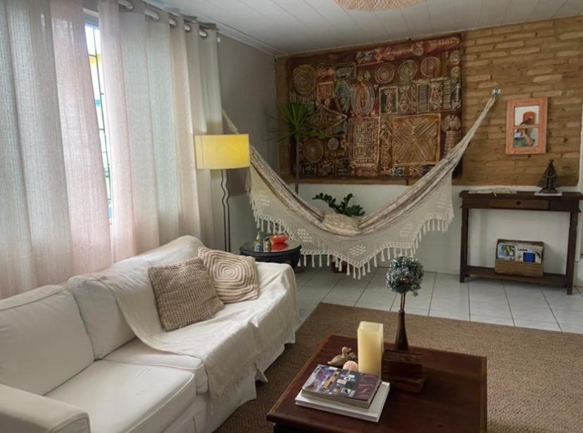 O zonă de relaxare la Quarto em casa compartilhada