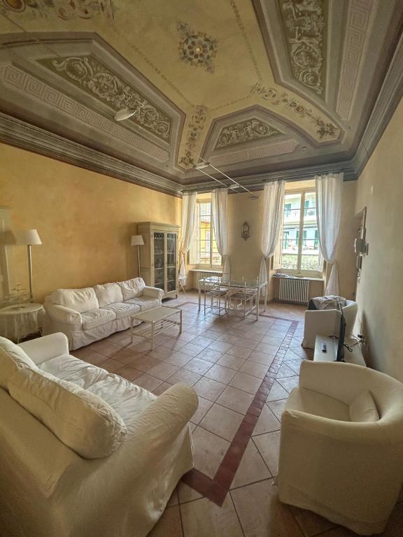 Χώρος καθιστικού στο Casa Caterina