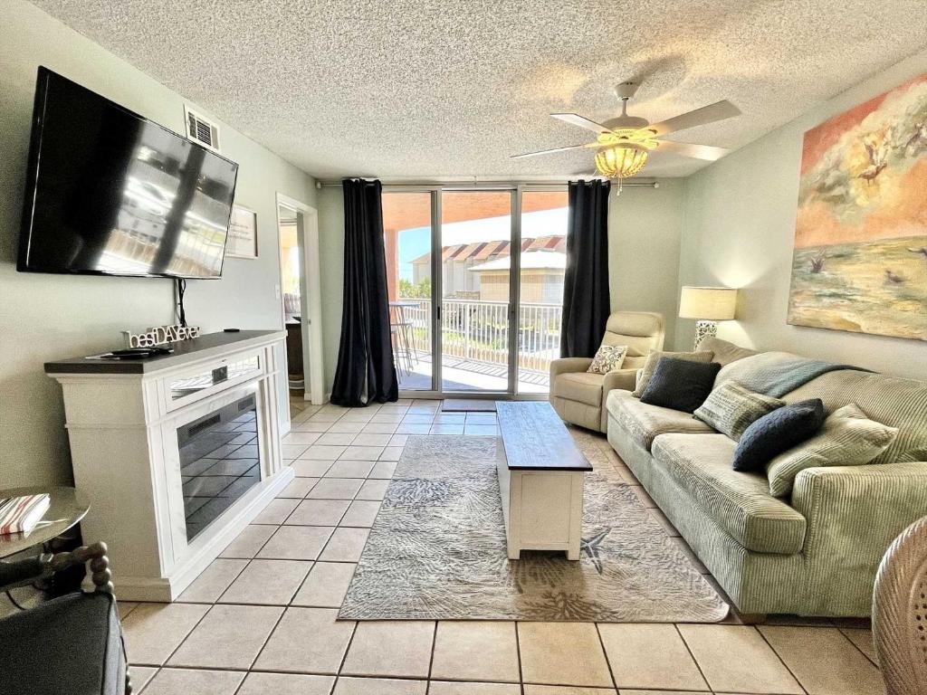 Et opholdsområde på Buena Vista 105 townhouse