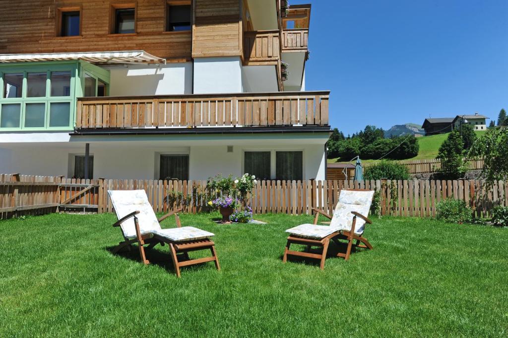 Zahrada ubytování Apartments Cesa Leni