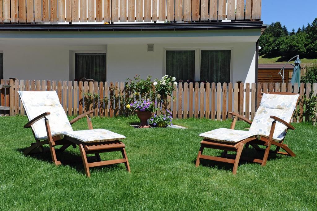 Zahrada ubytování Apartments Cesa Leni
