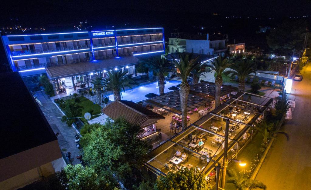 Nespecifikovaný výhled na destinaci Politiká nebo výhled na město při pohledu z hotelu