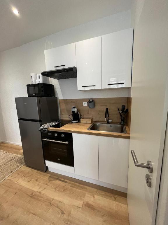 Le 13 - Petit F2 rénové Mulhouse centre - stationnement gratuit – photo 4